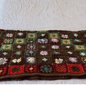 Handmade granny square Crochet Blanket